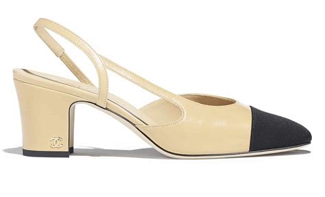 scarpe slingback chanel